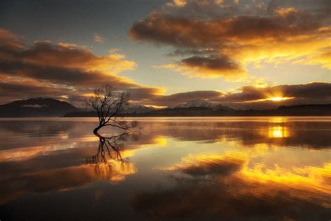 Sunrise At Wanaka By Darren J Bennett 500px