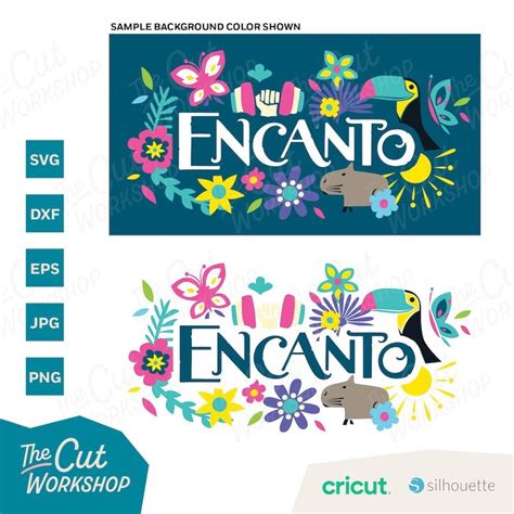 Encanto Logo Icons Clipart Images Instant Digital Download Etsy In