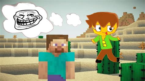 Minecraft 5 Funny Ways To Troll A Noob Youtube