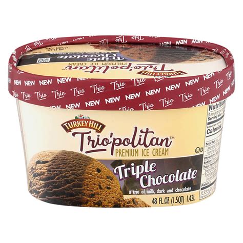 Save On Turkey Hill Trio Politan Premium Ice Cream Triple Chocolate