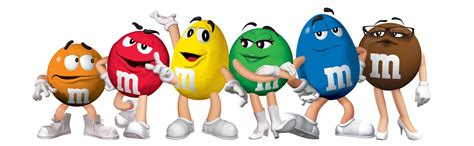 M And Ms ~~~ Spokescandies Group Photo Mandm Characters Candy Poster
