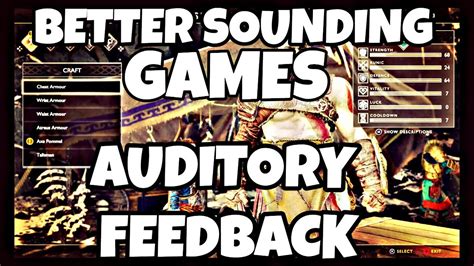 How To Make Better Sounding Games Auditory Feedback Youtube