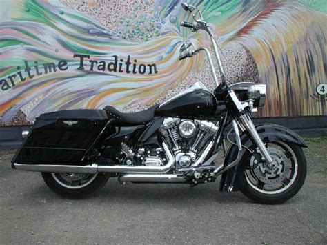I did everything myself and added all chrome. 16'' or 18" ape hangers on a road king with a windshield ...