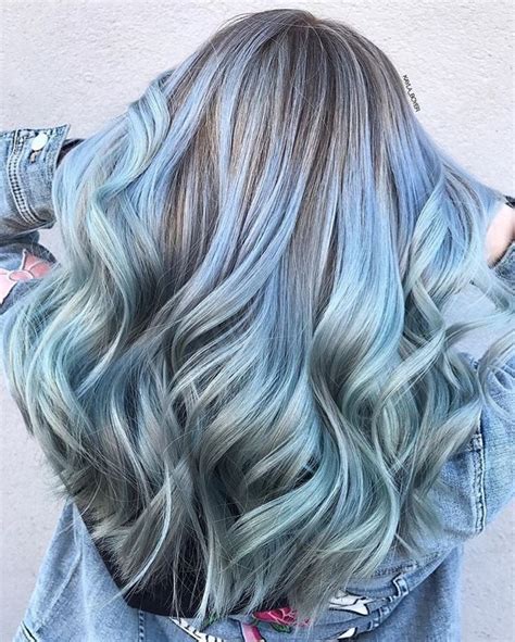 Pin By Ella Miller On Hair Blonde And Blue Hair Silver Blue Hair