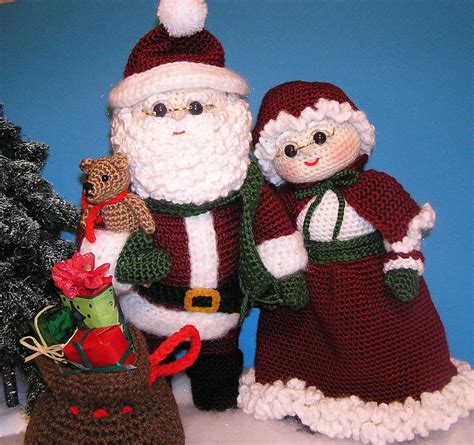 Woodland Santa Pdf Crochet Pattern English Only Etsy