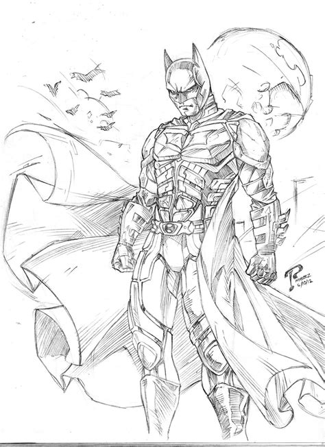 Then draw a long, slightly curved step 32: Dark Knight Coloring Pages | Batman coloring pages, Comic book drawing, Batman the dark knight