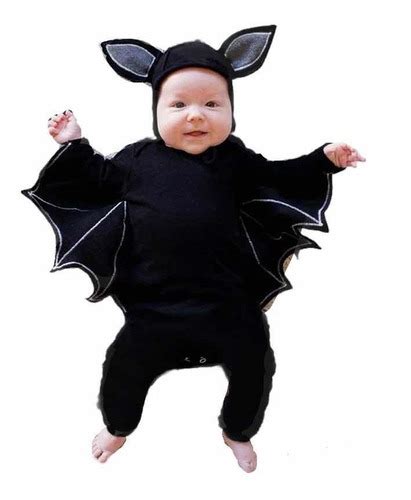 Disfraz Tierno Murciélago Bebé Halloween Pañalero Disfraces Envío Gratis