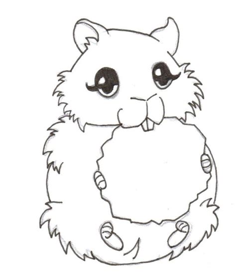 Hamster Coloring Pages Printable From Animal Coloring Pages Articles