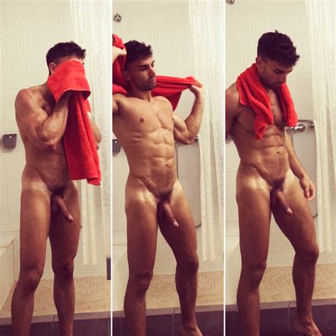 Hot Hunk Shower A Naked Guy