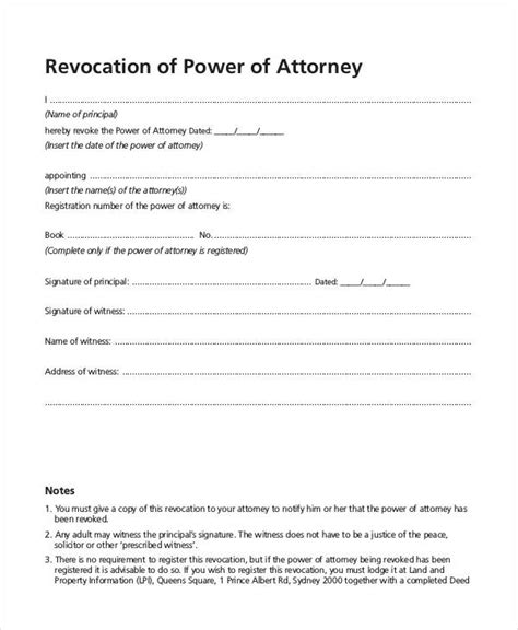 How To Revoke A Durable Power Of Attorney In California