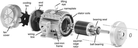 It doesn't have any moving parts) whereas im is a dynamic one. Three Phase Induction Motor Construction | Electrical Academia