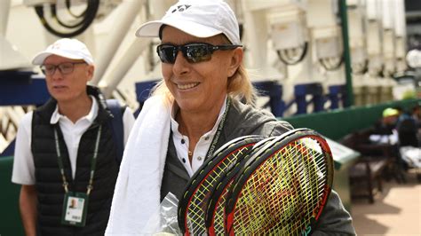 Martina Navratilova trades volleys with trans athlete in Twitter row | News | The Times