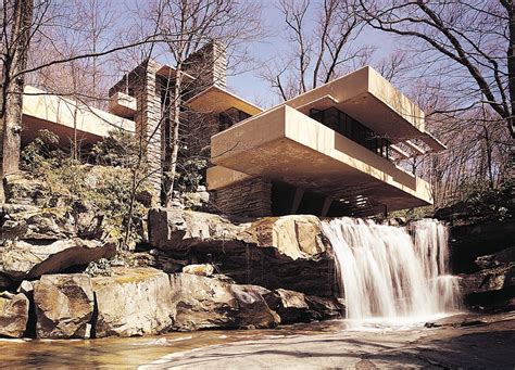 Frank Lloyd Wright Kaufmann House Fallingwater Bear Run