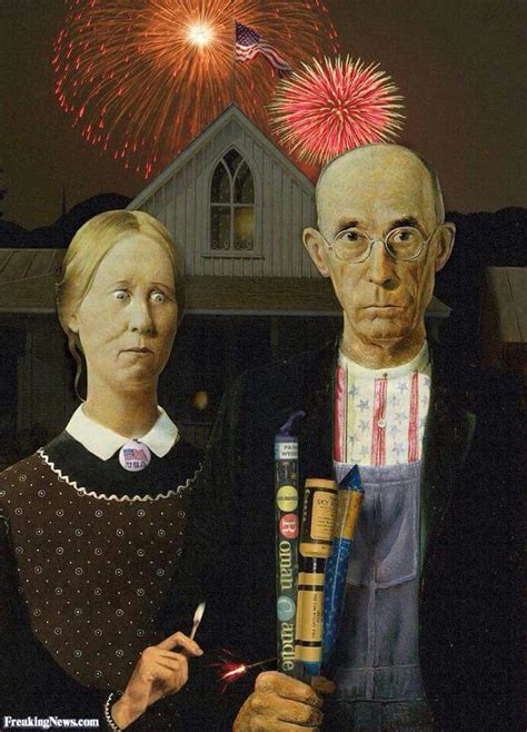 Kaboom Thanks Philbrook Museum American Gothic
