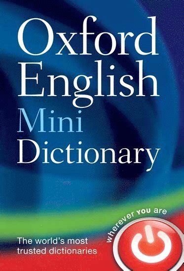 Oxford English Mini Dictionary Oxford Languages Bok Akademibokhandeln