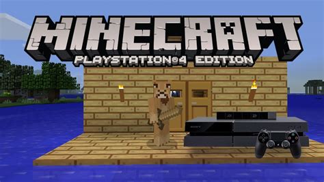 Minecraft Playstation 4 Edition First Time Playing On Console Youtube
