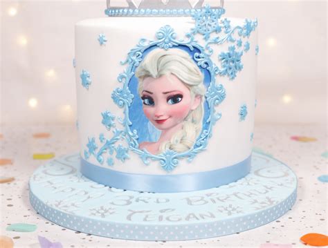 Frozen Elsa Inspired Cake Cakey Goodness