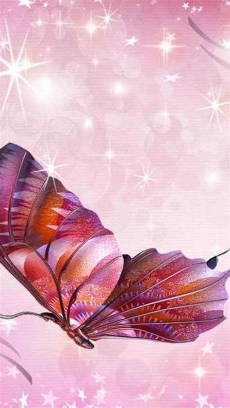 Pink Butterfly Wallpaper For Mobile Android 2021 Cute Wallpapers