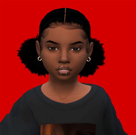 Minksims Photo Toddler Hair Sims 4 Sims 4 Afro Hair Sims Hair