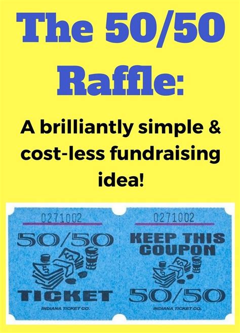 5050 Raffle Flyer Template The Power Of Ads