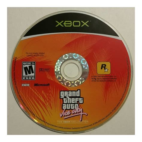 Grand Theft Auto Vice City Microsoft Xbox