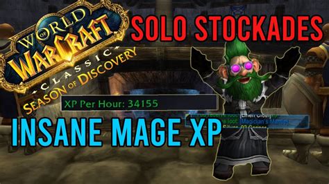 Mage Solo Stockades Wow Season Of Discovery Insane Gold And Xp