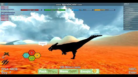 The Life And Death Of A Yutashu Roblox Dinosaur Simulator Youtube