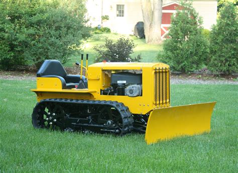 Building A Mini Bulldozer From Lawnmower Parts Make Homemade