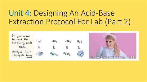 All formats available for pc, mac, ebook readers and other mobile devices. Designing An ACID-BASE EXTRACTION Protocol For Lab (Part 2 ...