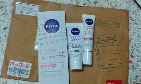 *for best results, use in combination with nivea luminous630 spotclear spot protect moisturizer spf50 pa+++ in the morning. Review Nivea Make Up Starter + Nivea Make Up Clear