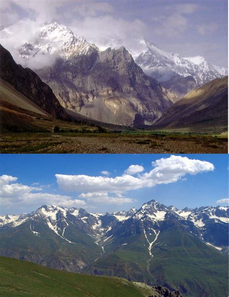 The highest mountain of the former ussr, quite long and complicated climb. Pamir Mountains - Mountain Range In Central Asia