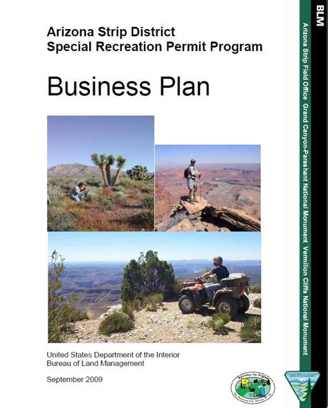 Arizona Strip District Special Recreation Permit Program Business Plan