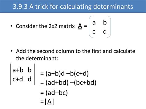 This exercise practices finding the determinant of a 2x2 matrix. PPT - Consider the 2x2 matrix PowerPoint Presentation ...