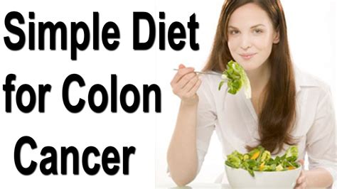 Simple And Best Diet For Colon Cancer Youtube