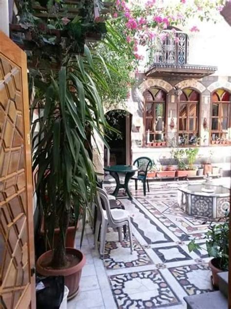 Traditional House In Old Damascus Syria Moorish Architecture