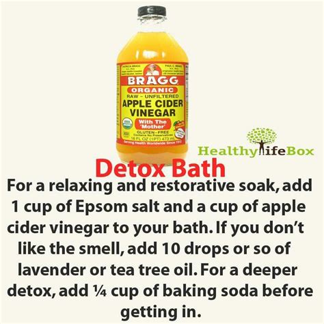 Detox Bath With Acv Apple Cider Vinegar Uses Cider Vinegar Vinegar