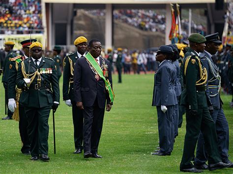 Mnangagwa Sworn In As Zimbabwe President