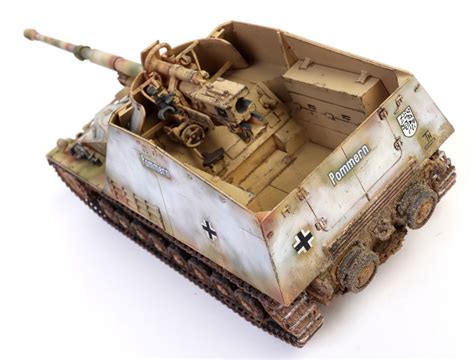 Tamiya German Self Propelled Heavy Anti Tank Gun Nashorn Mm My Xxx