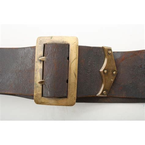 Civil War To Indian War Period Carbine Sling With Hook Brass Buckle
