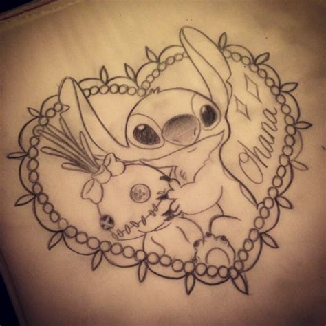 Sintético 100 Tatuagem Lilo Stitch Bargloria