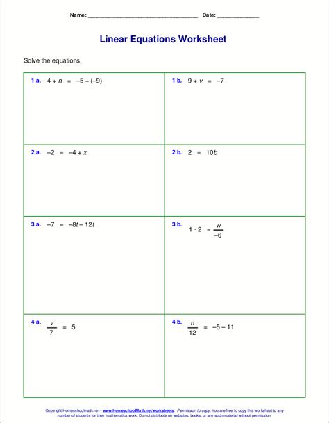 Https://tommynaija.com/worksheet/1 Step Equations Worksheet Negatives
