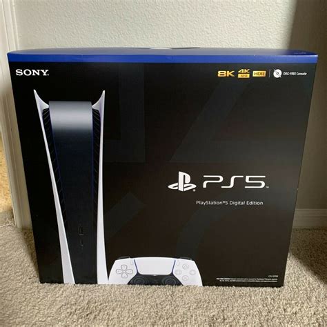 Sony Ps5 Playstation 5 Digital Edition Console Ships Next Day True