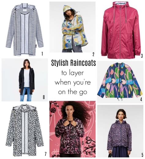 Stylish Raincoats To Layer When Youre On The Go