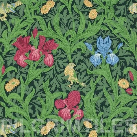 William Morris Arts And Crafts Tiles Ref 17 ~ Pilgrim Tiles