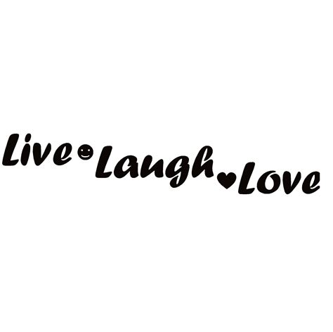 Live Laugh Love Decal Live Laugh Love Sticker 7150