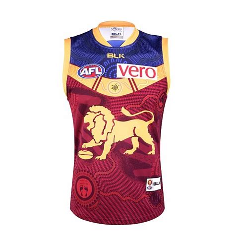 See if you can match the guernsey number to the player. Brisbane Lions 2016 Replica Guernsey Indigenous - AFL