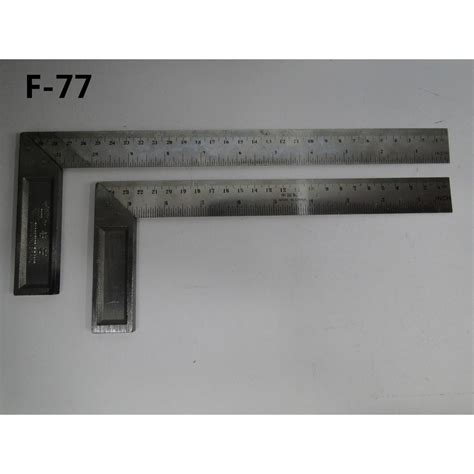 L Square 10 12 Eskwala Stainless Steel Ruler L Square Angle Ruler