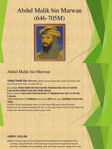 Abdul Malik Bin Marwan Pdf