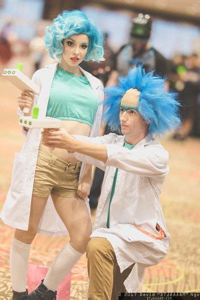 This Is The Best Fem Rick Cosplay I Ve Seen AnimeFest2017 Couple