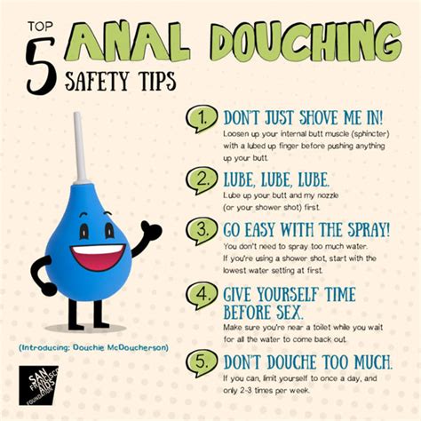 Top Anal Douching Safety Tips Hiv Aids Resource Center For Gay Men
